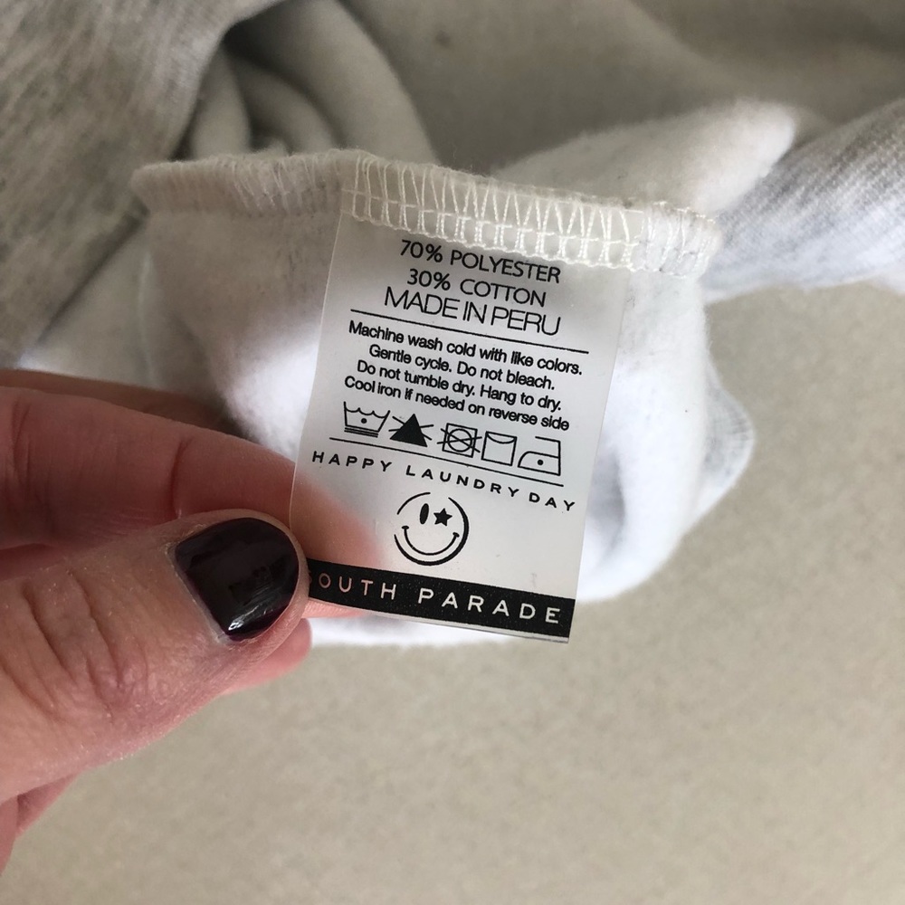 South Parade thunderbolt grey sweatshirt XS - Picture 5 of 5